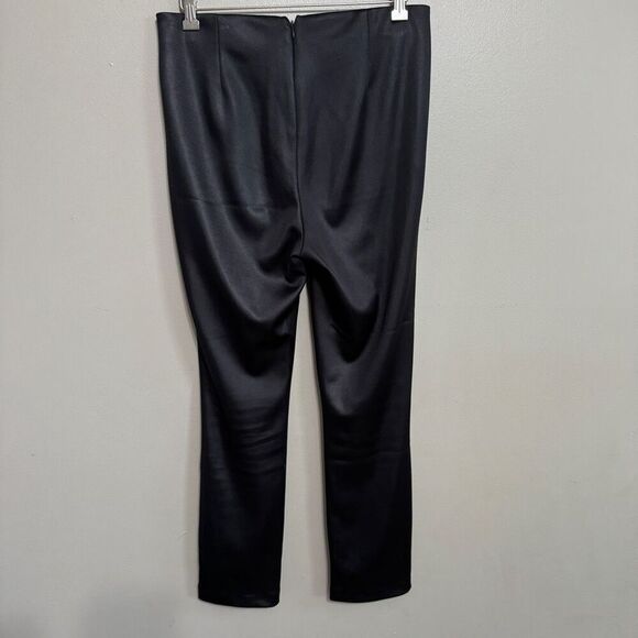 Rag & Bone black shiny skinny pants size 10 - Picture 2 of 6
